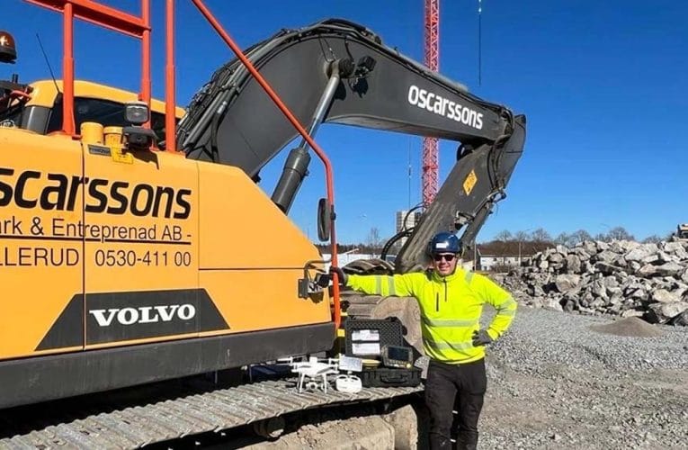 Infrastipendiaten Oscarssons Mark & Entreprenad satsar på SkyMap