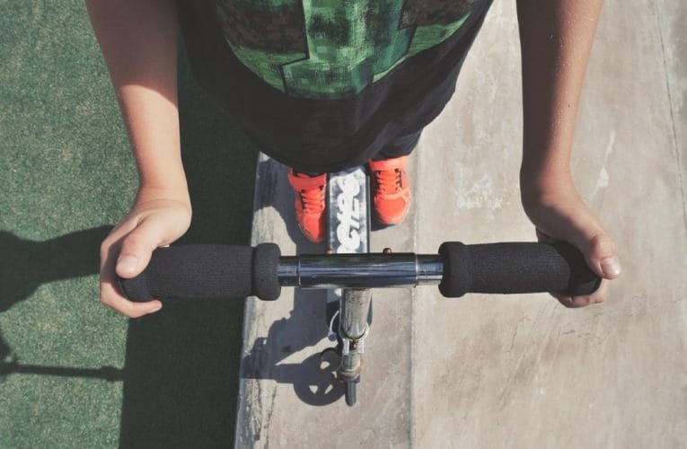 Håll din kickbike i toppskick