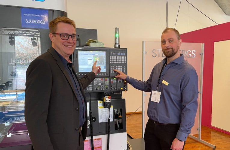 Sverigepremiär för Okuma Armroid hos Stenbergs