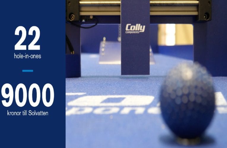 Colly Components – Vi slog ett slag för välgörenhet!