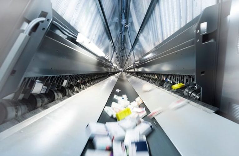 Apotea expanderar sin automation tillsammans med SSI Schäfer
