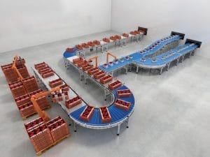 Dette billede illustrere Interroll presenterar nya materialhanteringslösningar för livsmedels- och läkemedelsindustrin