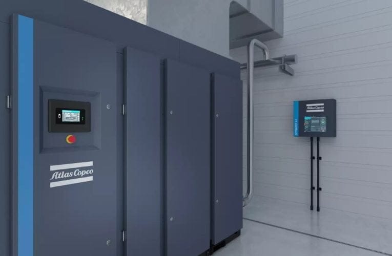 Modern tryckluftsutrustning från Atlas Copco Compressor i Polarbröds nya fabrik i Älvsbyn