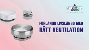 Dette billede illustrere SÅ KAN DU FÖRLÄNGA LIVSLÄNGDEN PÅ DIN APPLIKATION MED RÄTT VENTILATION