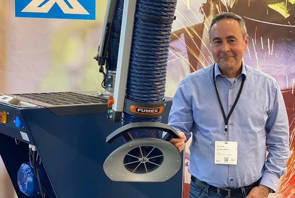 Dette billede illustrere Ren luft utan föroreningar förbättrar arbetsmiljön