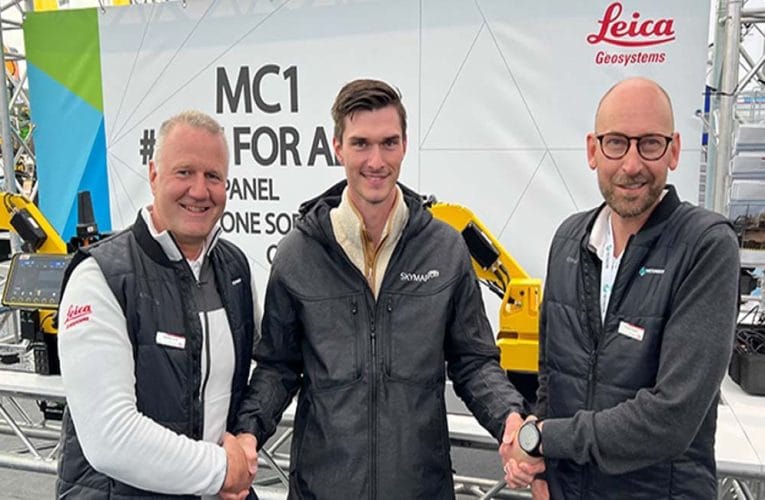 Leica Geosystems, SBG och SkyMap förenklar dataflödet i byggprojekt tillsammans