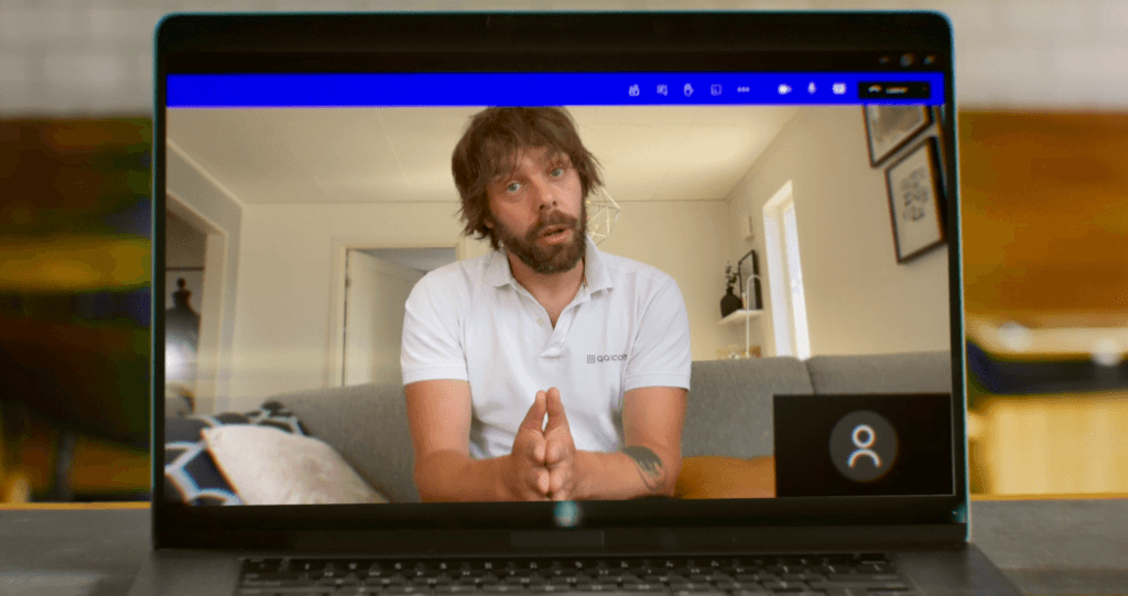 Dette billede illustrere QAMCOM ÖPPNAR NYTT KONTOR – ÖVERALLT OCH INGENSTANS