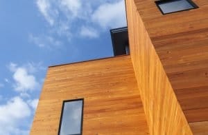 Dette billede illustrere Tillsammans för fuktsäkrare hus och byggnader i trä