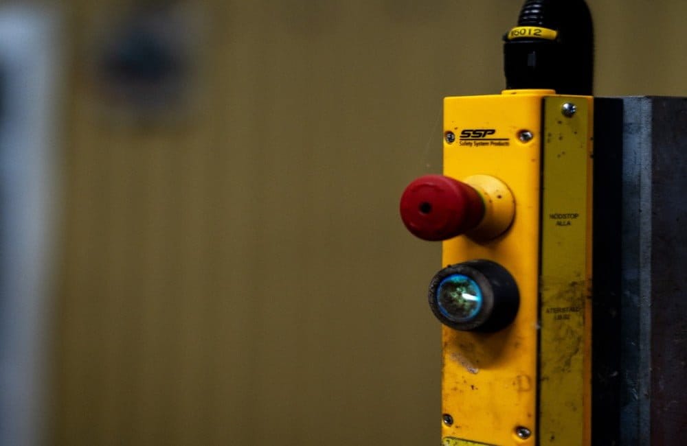 Dette billede illustrere FÖRBÄTTRAD SÄKERHET PÅ STORA ENSOS PLANTSKOLA