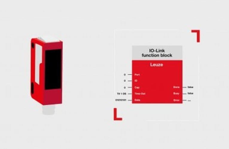 I/O-link med färdiga funktionsblock