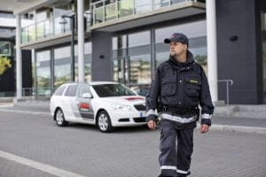 Dette billede illustrere Securitas bevakar Ludvika kommunfastigheter
