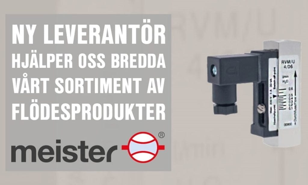 Dette billede illustrere OEM – Ny leverantör hjälper oss bredda vårt sortiment