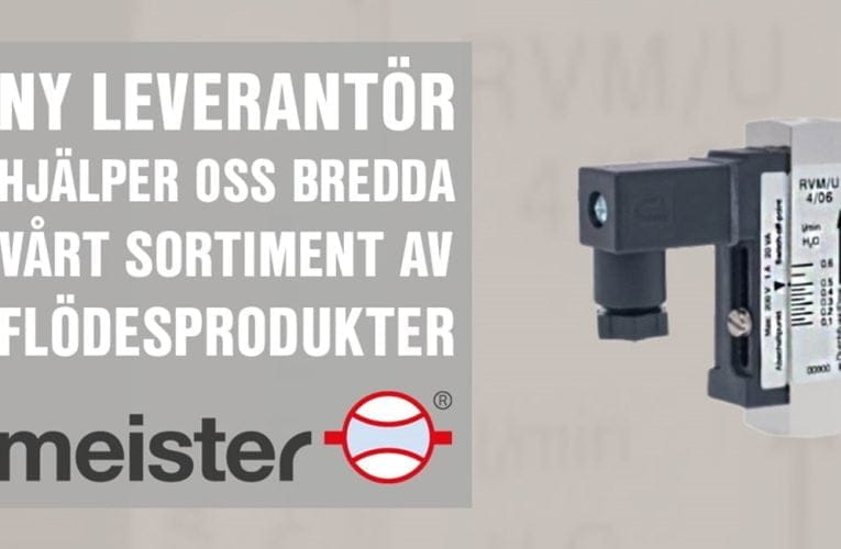 OEM – Ny leverantör hjälper oss bredda vårt sortiment