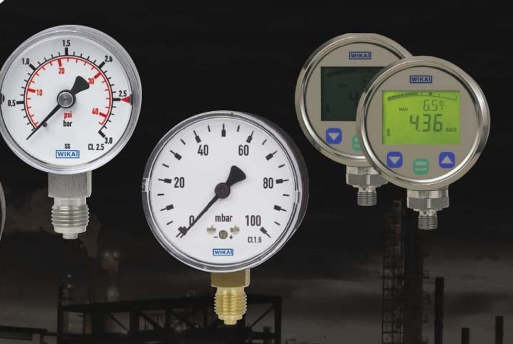 Dette billede illustrere OEM – Manometrar med hög kvalité