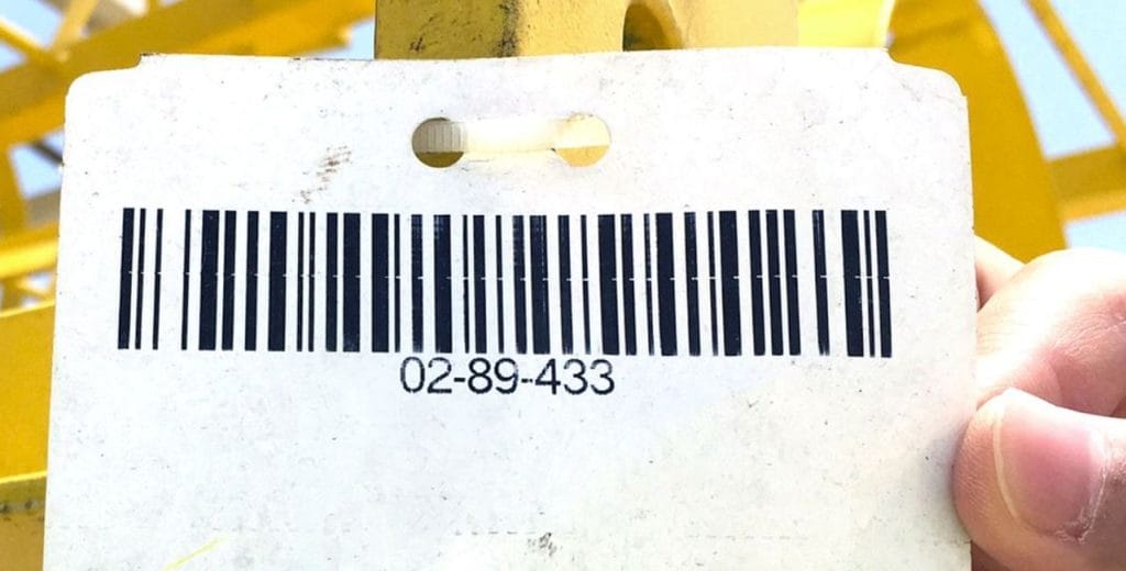 Dette billede illustrere Hexagon Metrology – Streckkoder och RFID – Vilka är alternativen?