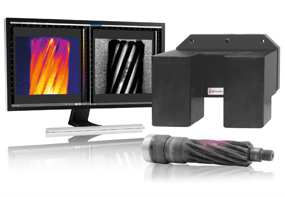 Dette billede illustrere FOERSTER lanserar ny metod för sprickprovning på komponenter