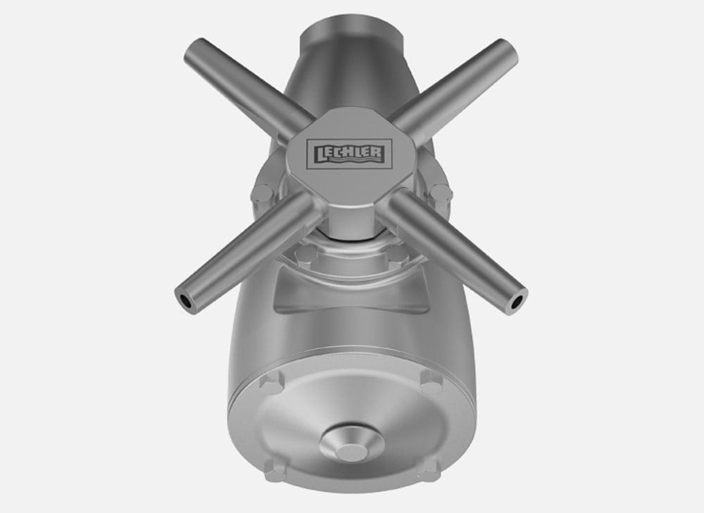 Dette billede illustrere Lechlers IntenseClean 5TM – ATEX version tillgänglig nu