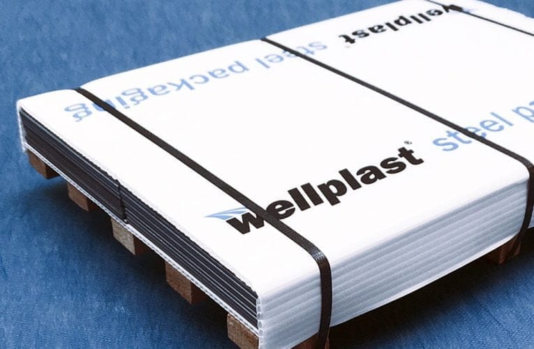 Wellplast – Fuktskyddande emballage för plan och korrugerad plåt