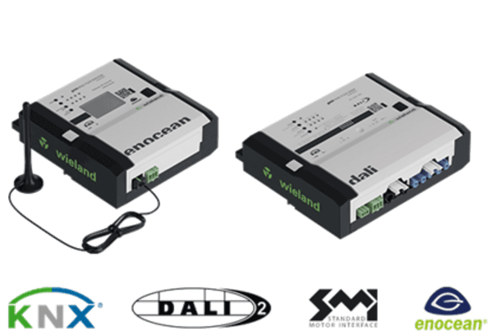 Dette billede illustrere Wieland Electric AB – gesis® FLEX – Rumsautomation