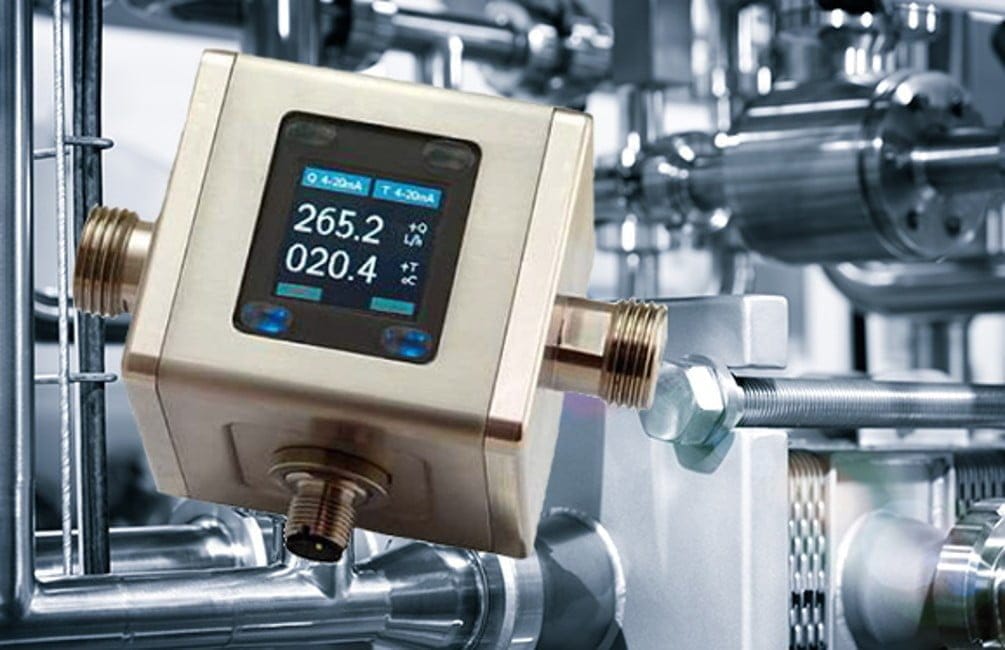 Dette billede illustrere Axel Larsson – Siemens FM100 – ny magnetisk flödesmätare i kompakt design