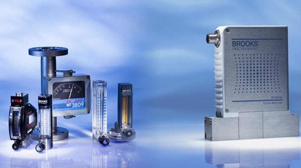 Dette billede illustrere OEM – Precision i flödesmätning med Brooks