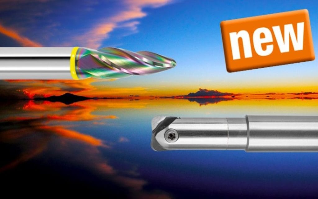 Dette billede illustrere Dynamisk 5-axlig fräsning med GARANT PPC-fräsar