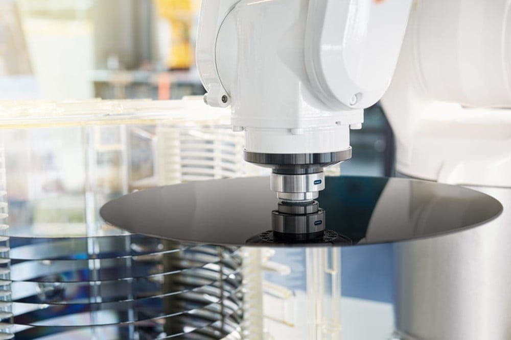 Dette billede illustrere ADHESO gripdonet från SCHUNK som bygger på den nya tekniken