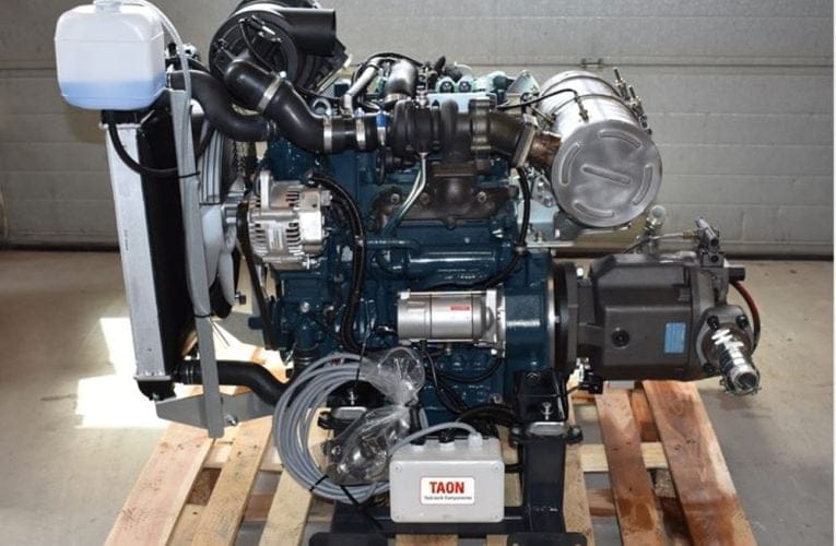 TAON – Dieseldriven hydraullösning på väg till England