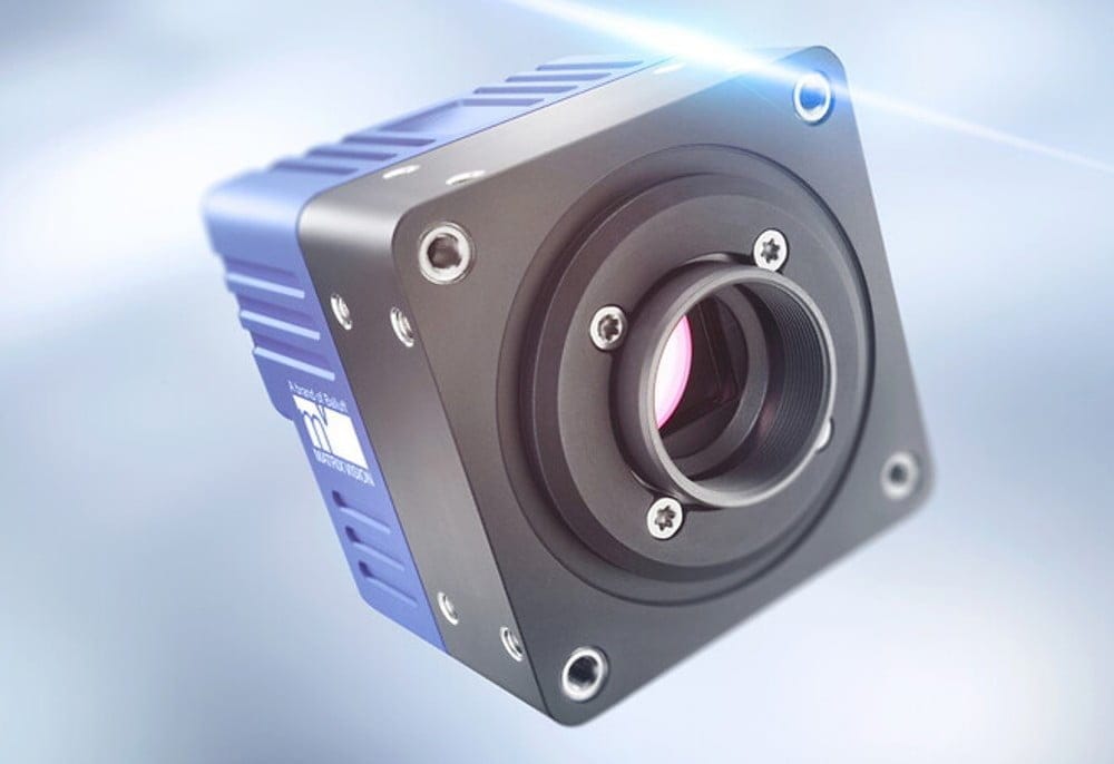 Dette billede illustrere Balluff – Nu erbjuder vi kameror med UV-känsliga versioner!