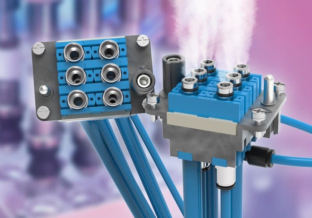 Dette billede illustrere ILME Nordic – MIXO pneumatik – fullt luftflöde!