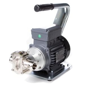 Dette billede illustrere Självsugande kugghjulspump med bärhandtag från Telfa