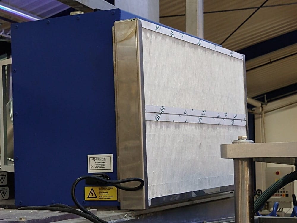 Dette billede illustrere FHS – Ren luft i förpackningsmaskiner ger mindre svinn