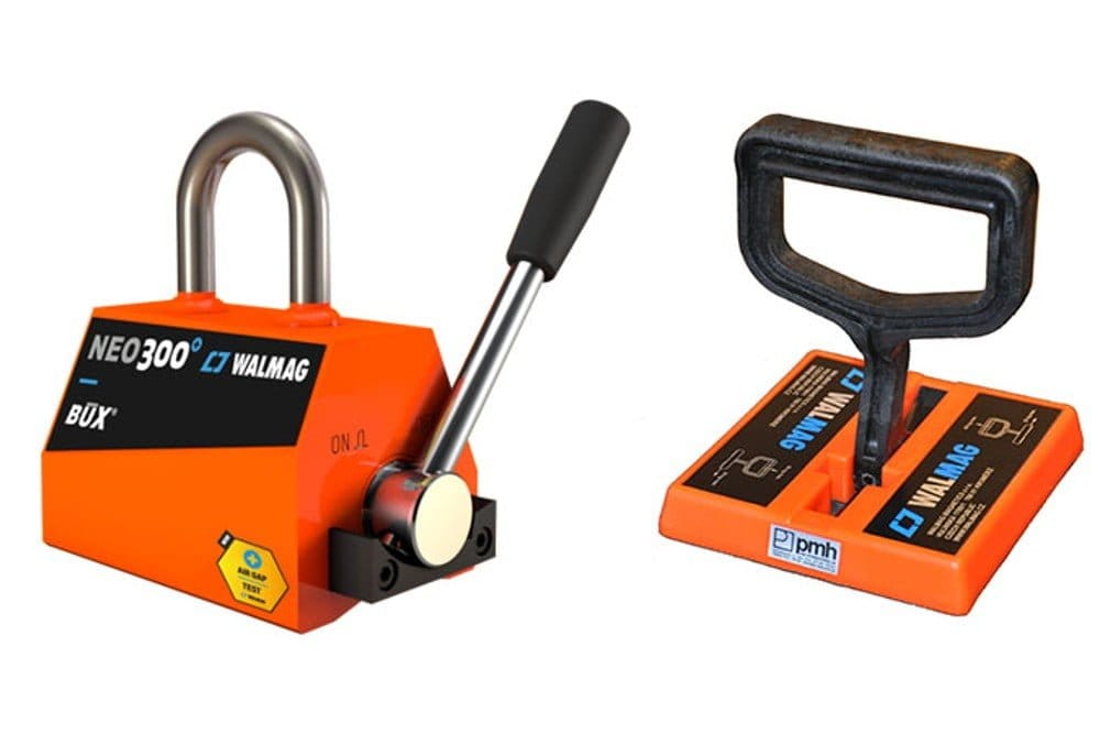 Dette billede illustrere PMH – Brett utbud av lyftmagneter