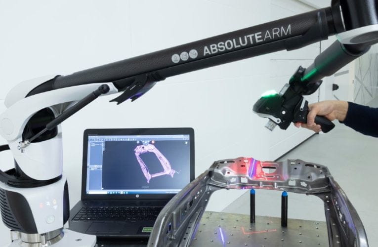 Hexagon Metrology – Extra skydd med världens första IP54-klassade mätarm
