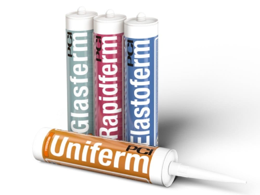 Dette billede illustrere PCI:s nya specialprodukter för alla material och underlag