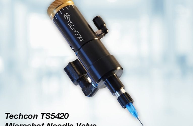 Bohlins Maskiner – Techcon Microdot nålventil för krävande appliaktioner