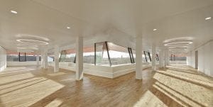 Dette billede illustrere Carrier® och Barrisol® lanserar avancerade HVAC-taklösningar i Europa för enastående komfort och ökad inomhusluftkvalitet