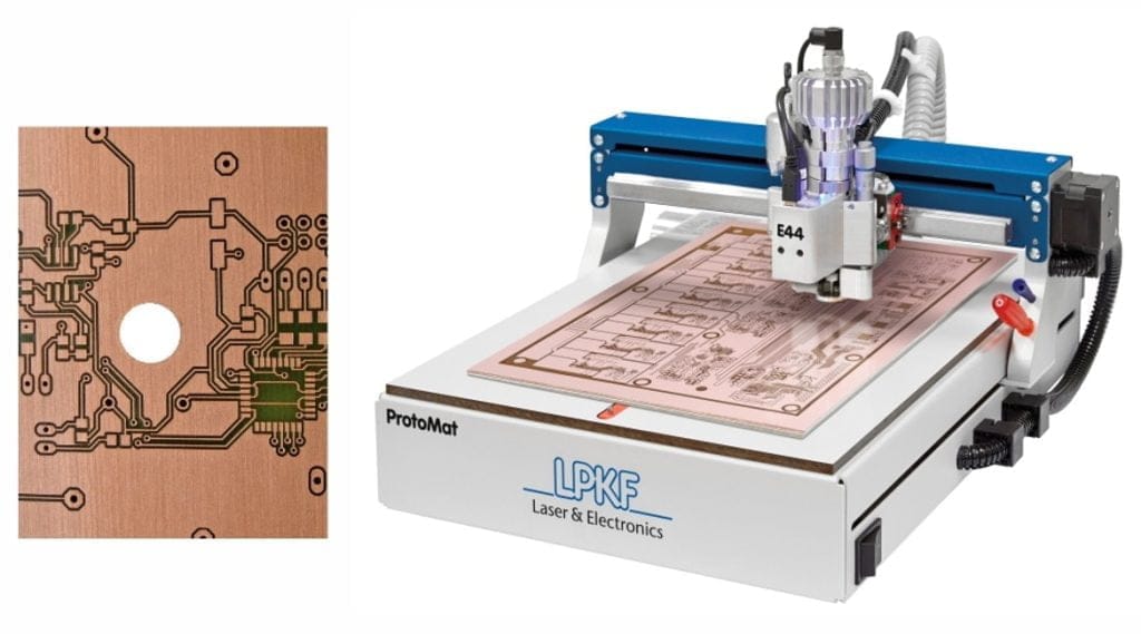 Dette billede illustrere Solectro – Designa och tillverka era PCB mönsterkort