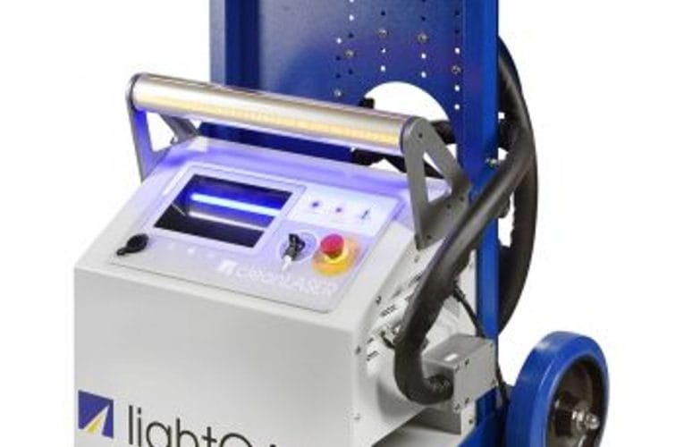 Agaria – LightCase – kompaktlaser för skonsam rengöring