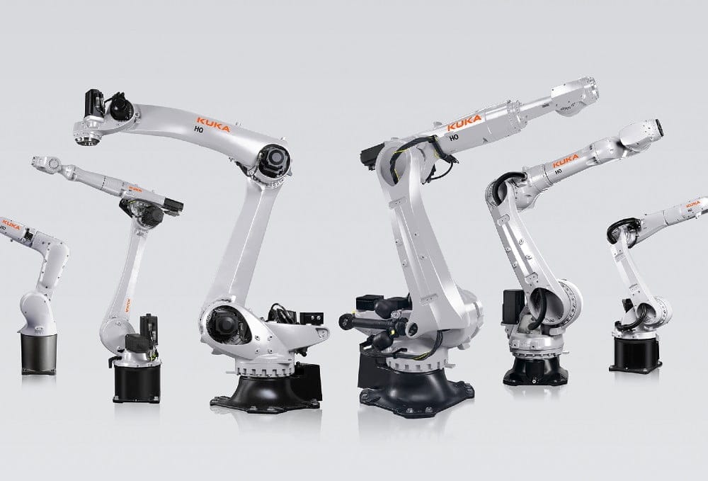 Dette billede illustrere KUKA stärker sin ställning som inom livsmedelsindustrin