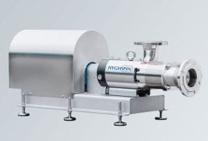 Dette billede illustrere Telfa – Hygieniska dubbelskruvpumpar för livsmedelsindustrin