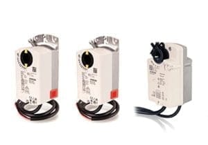 Dette billede illustrere Regin Controls – Ny serie spjällmotorer
