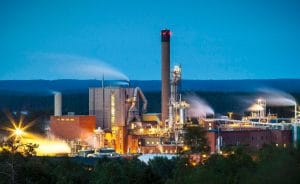 Dette billede illustrere Ahlstrom-Munksjö Aspa Bruk investerar i onlinesystem med övervakningstjänst från SPM