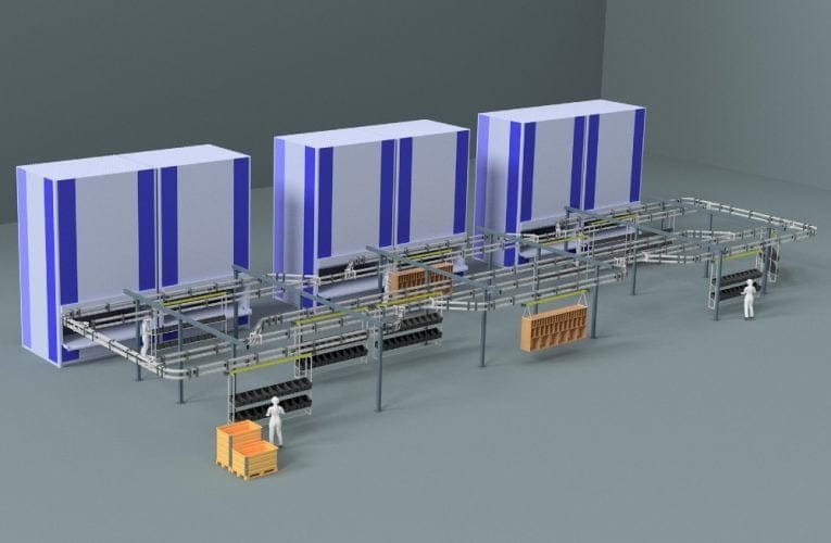OCS Overhead Conveyor System – Effektiv orderhantering med hängtransportörer