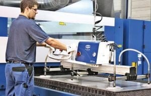 Dette billede illustrere PMH – VACUMASTER Comfort – för bättre ergonomi och arbetsmiljö