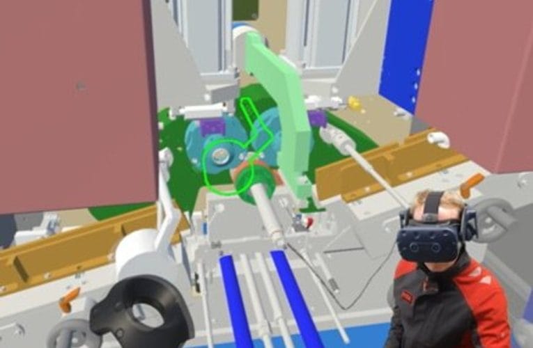 NSK utbildar produktionspersonal med hjälp av VR-teknik