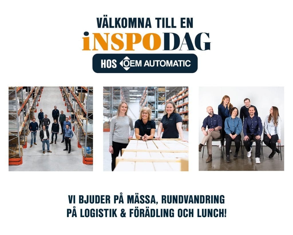 Dette billede illustrere OEM AUTOMATIC – VÅR EGNA MÄSSA I TRANÅS
