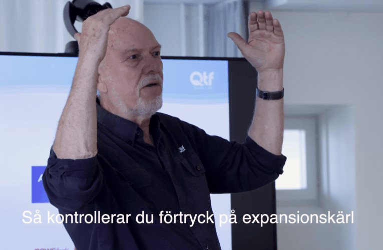 QTF och ICA Fastigheter utbildar fastighetstekniker om systemvätska