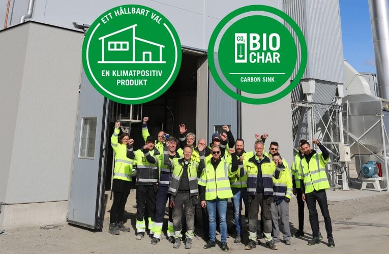 Finja Betong lanserar produkter som motverkar den ingående cementens klimatpåverkan