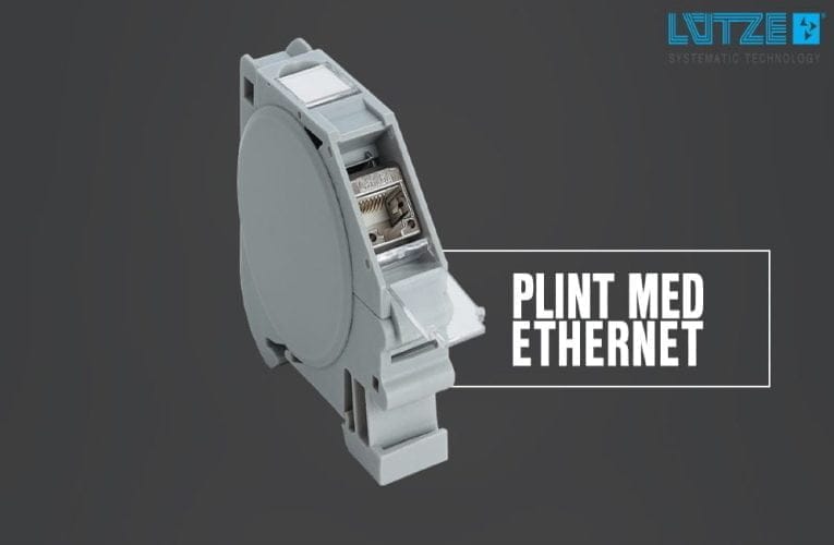 OEM Automatic AB – ORGANISERA DITT NÄTVERKSKABLAGE MED LÜTZES ETHERNETPLINT